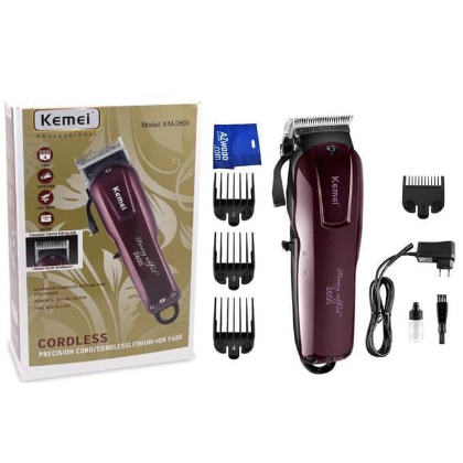Kemei KM-2600 Powerful Hair & Beard AC/DC trimmer